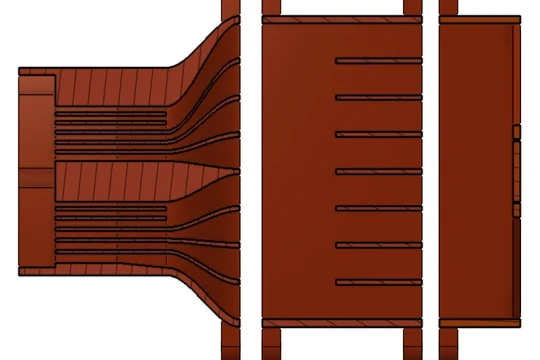 Fan Duct for AMD V620 GPUs